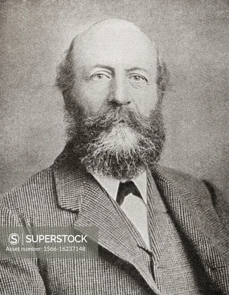 George Cadbury, 1839 .  1922. Son of John Cadbury who founded Cadbury's cocoa and chocolate company. From The Business Encyclopaedia and Legal Advis...