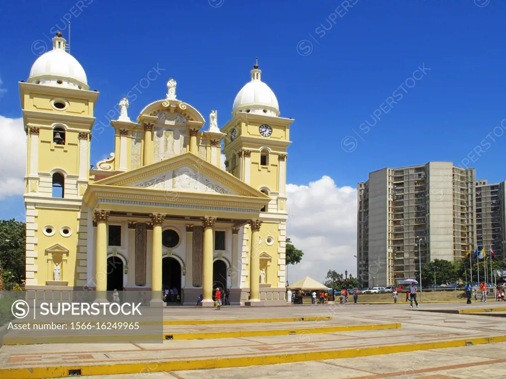 Basilica of Our Lady of Chiquinquira, in the city of Maracaibo, Zulia state, Venezuela,.