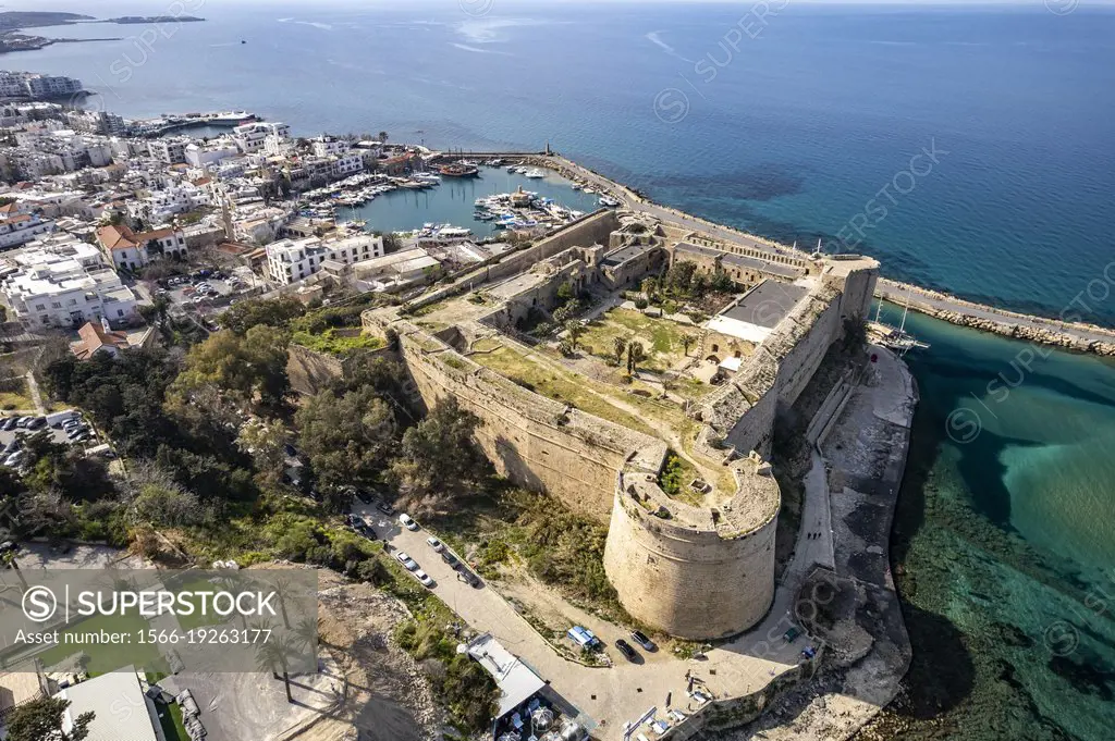 Kyrenia Castle view from above