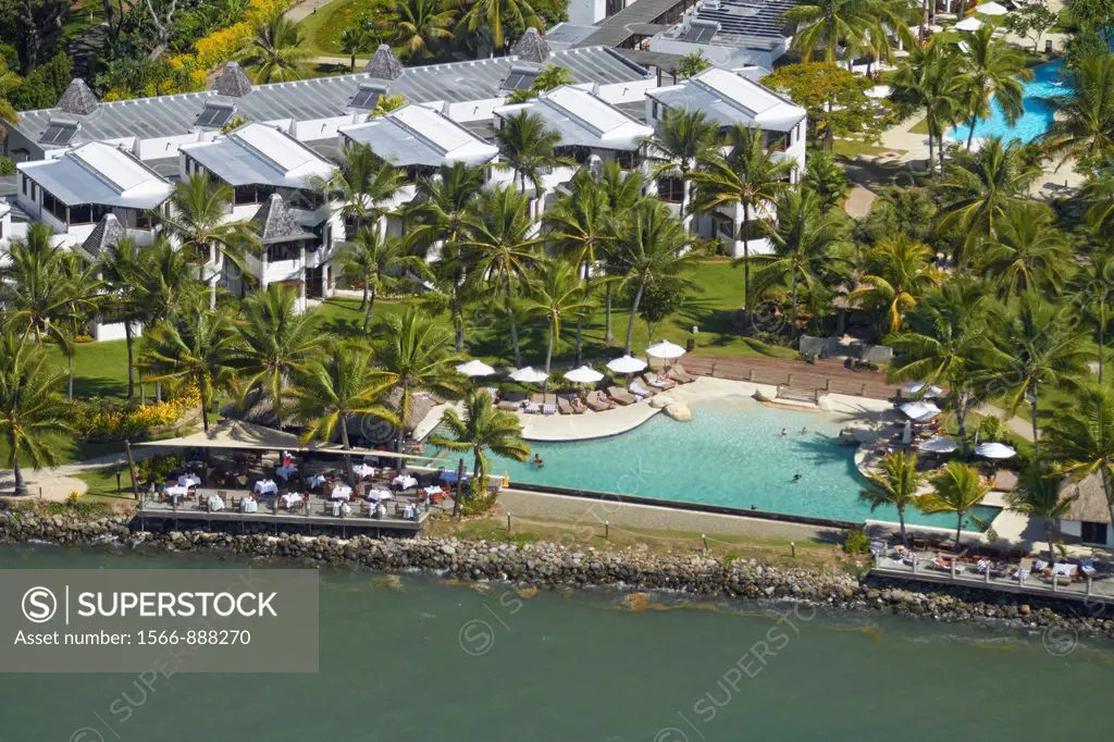 Aerial view of Sheraton Denarau Villas, Denarau Island, Fiji