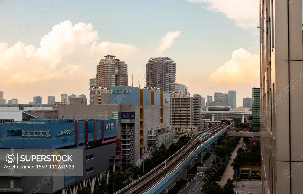 View of modern cityscape