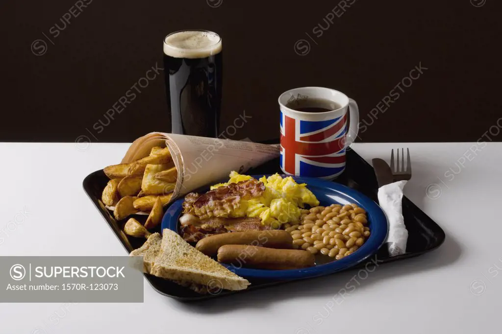 Stereotypical English food