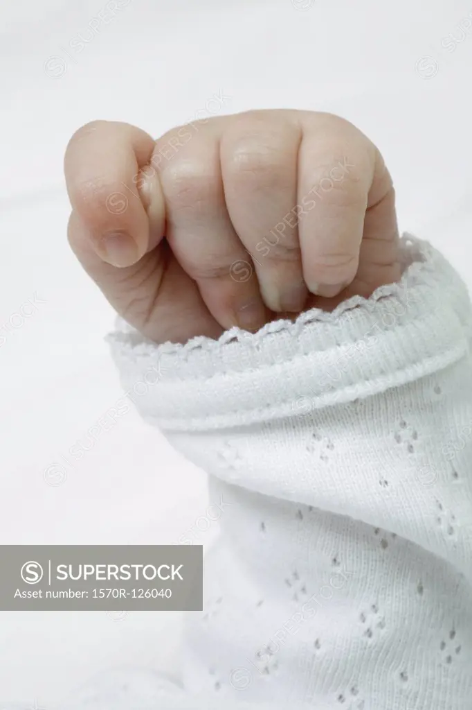 An infant fist