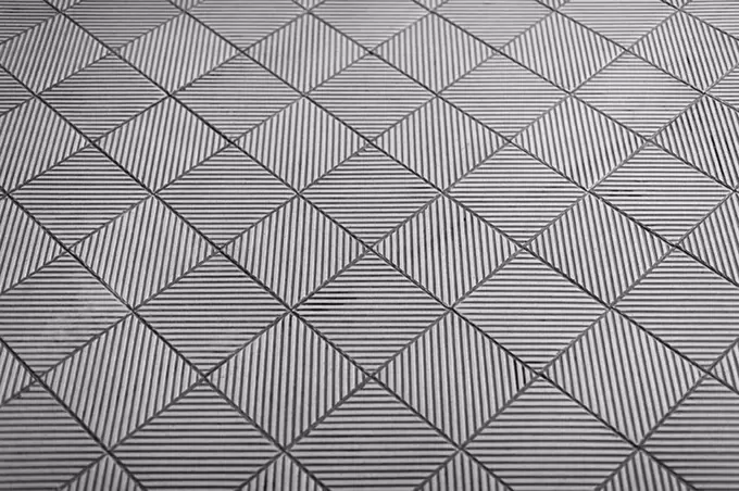 Full frame shot of patterned floor tiles