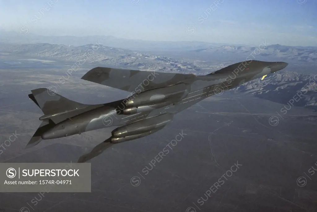 B-1 Bomber in flight