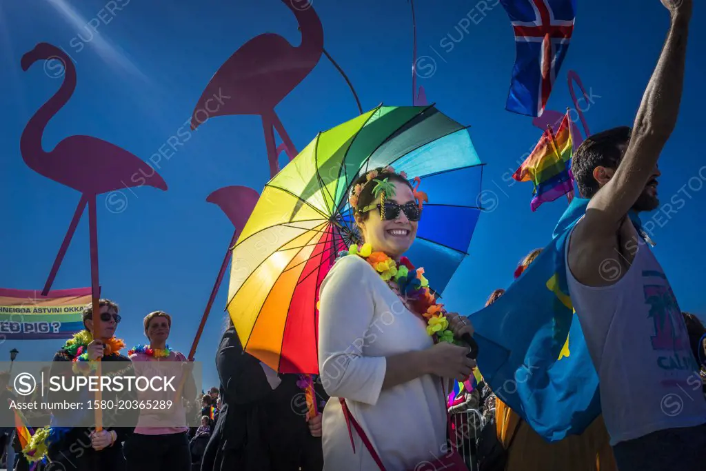 Gay Pride Parade, Reykjavik, Iceland