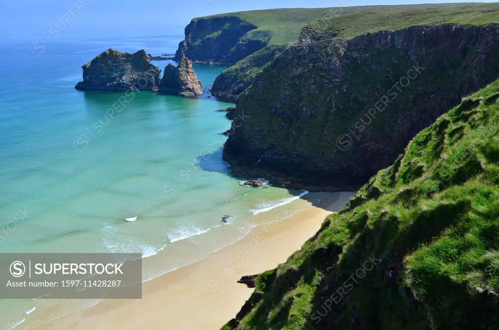 Scotland, lewis, tolsta, tolsta beach, tolsta head, tolastadh, beach, seashore, waves, coast, island, isle, Outer Hebrides, Hebrides, Great Britain, E...