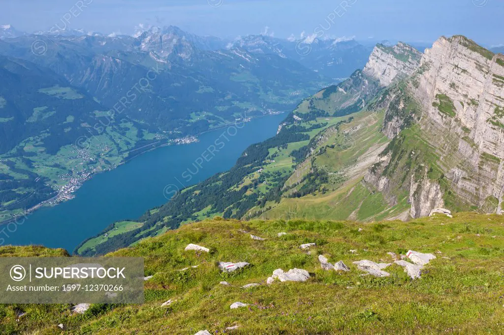 Hinterrugg mountain in the Toggenburg