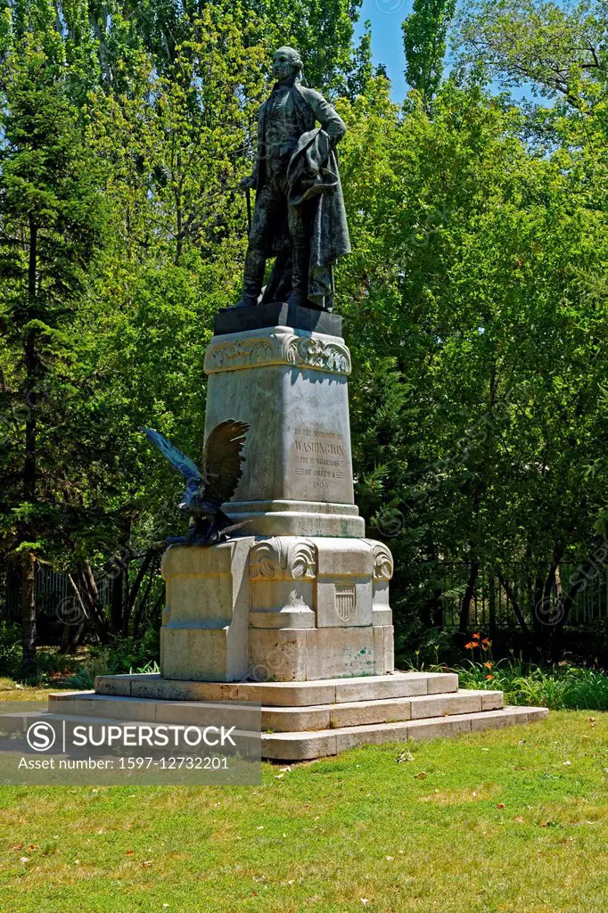 George Washington statue in Budapest