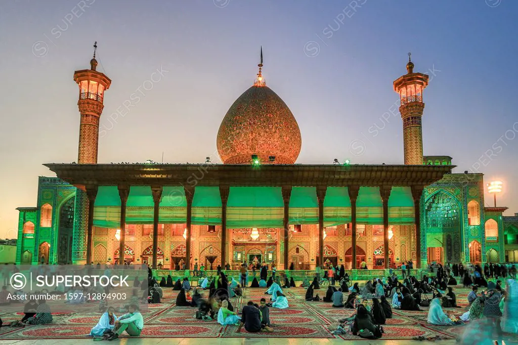 Iran, Shiraz City, Shah-e Cheragh Sanctuary