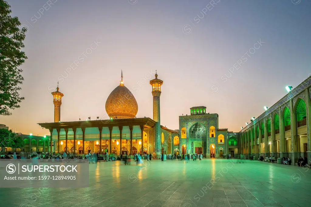 Iran, Shiraz City, Shah-e Cheragh Sanctuary