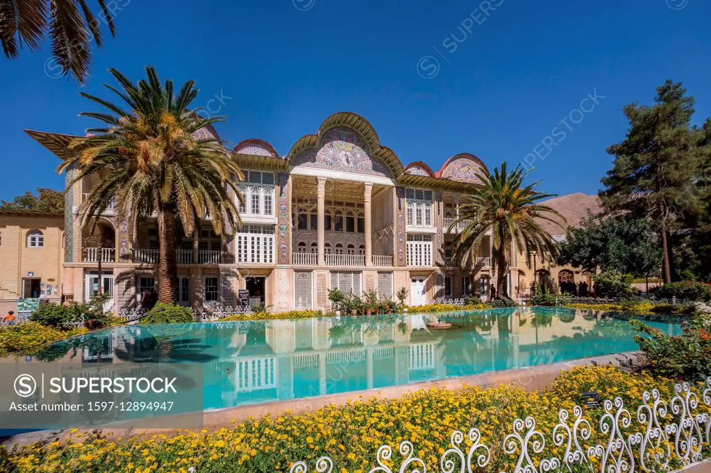 Iran, Shiraz City, Kakh-e Eram Palace, Bagh-e Eram Garden, UNESCO, world heritage,