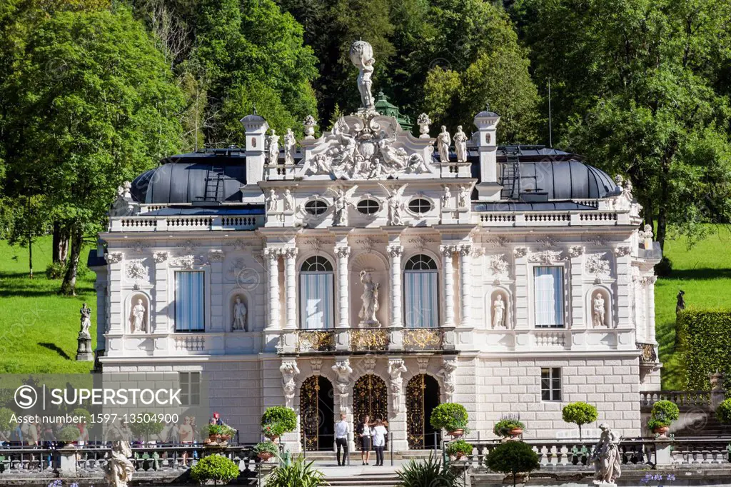 Germany, Bavaria, Linderhof Palace (Schloss Linderhof)