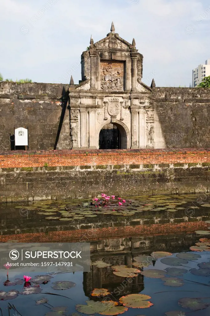 Asia, Philippines, Manila, Intramuros, Fort Santiago, Fort Santiago Gate, UNESCO, World Heritage, Sites, Holiday, Vacation, Tourism, Travel