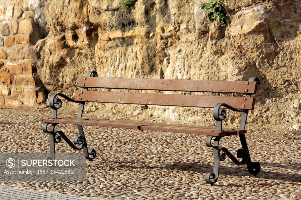 Bench, Ubeda, Andalusia, Spain