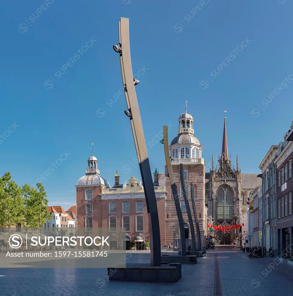 The Main Square with the townhall