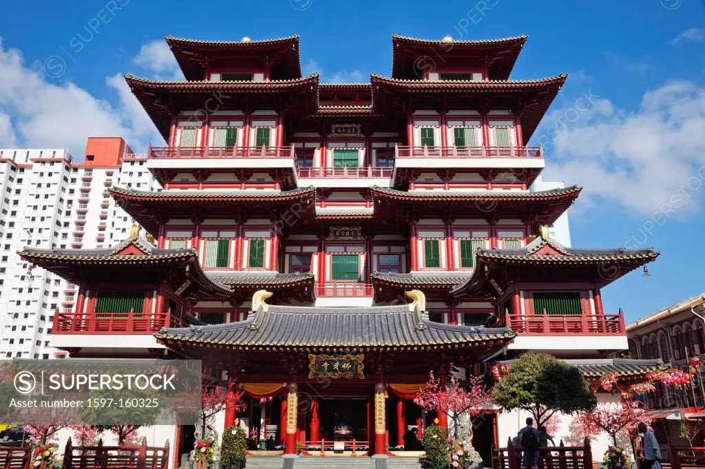 Asia, Singapore, Chinatown, Buddha Tooth Relic Temple, Temple, Temples, Chinese Temple, Chinese, Tourism, Holiday, Vacation, Travel