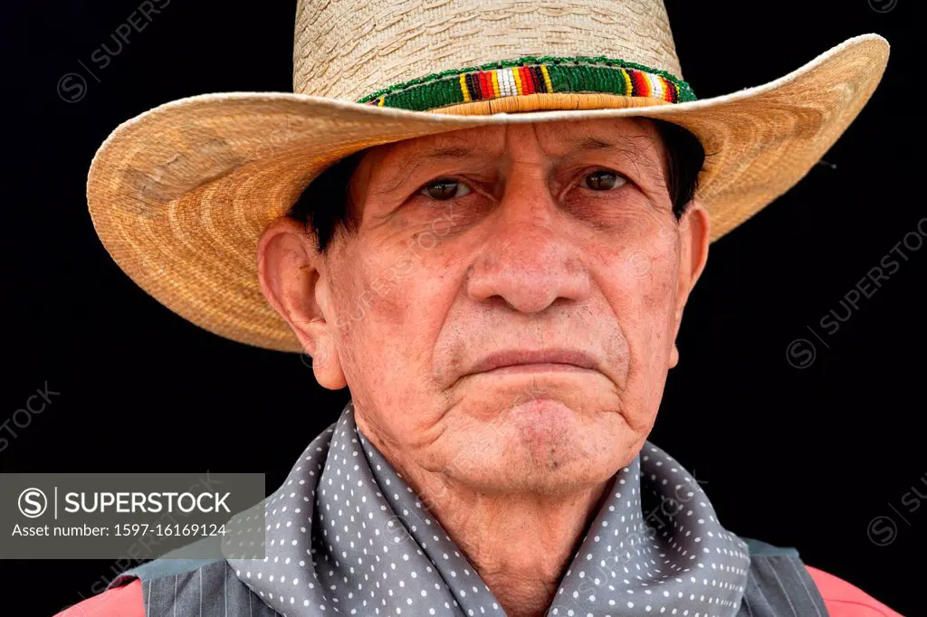 USA, Montana,Crow Agency, Custer Trading Post, Fred Oyebi, Kiowa, Descendant of Millie Durgan. A white captive who lived with the Kiowa tribe by choic...