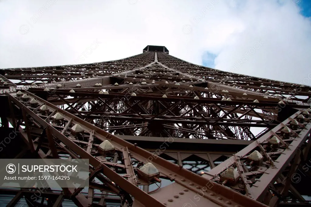 Paris, Europe, France, Eiffel Tower, Eiffel, architecture, steel, construction, building, tower,