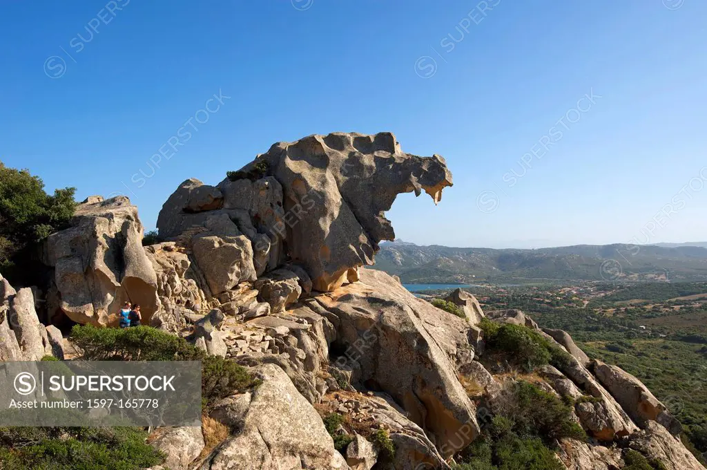 Italy, Sardegna, Sardinia, Europe, European, island, isle, islands, isles, Mediterranean Sea, day, Capo d´Orso, cliff formation, cliff formations, cli...