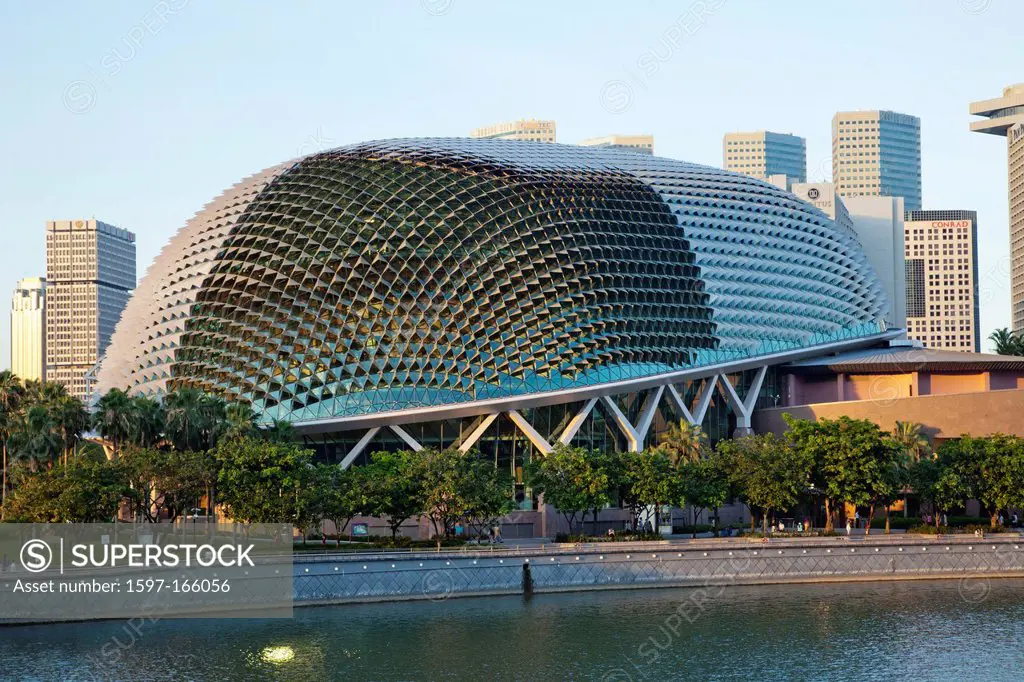 Asia, Singapore, Theatres on the Bay, The Durian, Theatre, Architecture, Theatres, Tourism, Holiday, Vacation, Travel