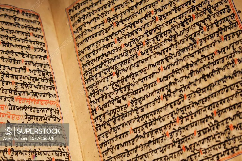 Asia, Singapore, Asian Civilisations Museum, Museum, Museums, Guru Granth Sahib, Sikh, Sikhism, Sikh Language, Sikh Text, Sikh Religion, Indian Religi...