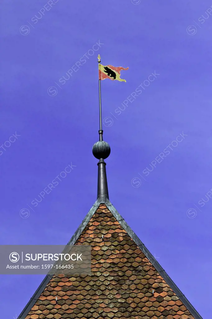 Bern, Switzerland, architecture, emblem, old town, roofs, bear