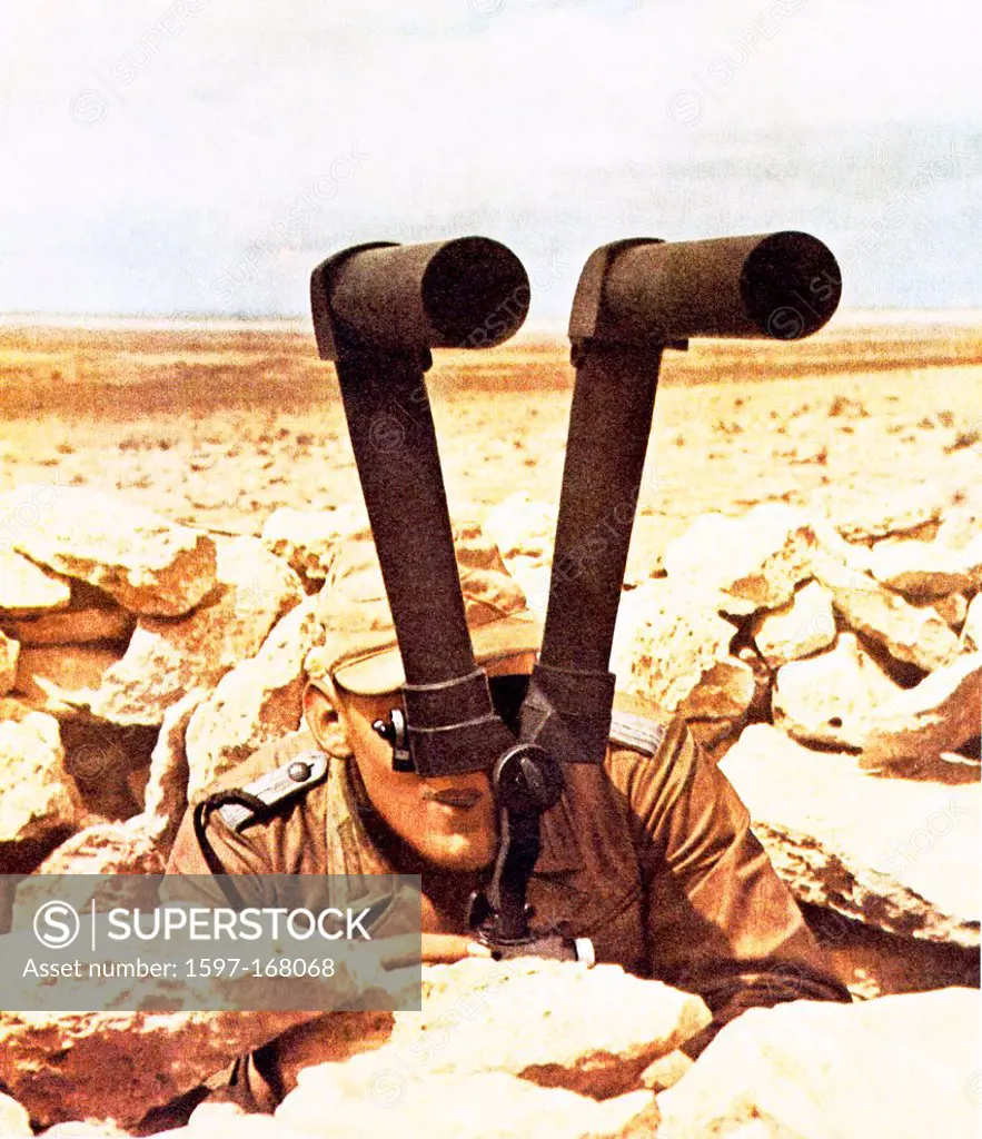 German, Africa, corps, soldier, telescope, Desert, African, Campaign, Afrikacorps, 1942, Rommel, World War II, Northern Africa,