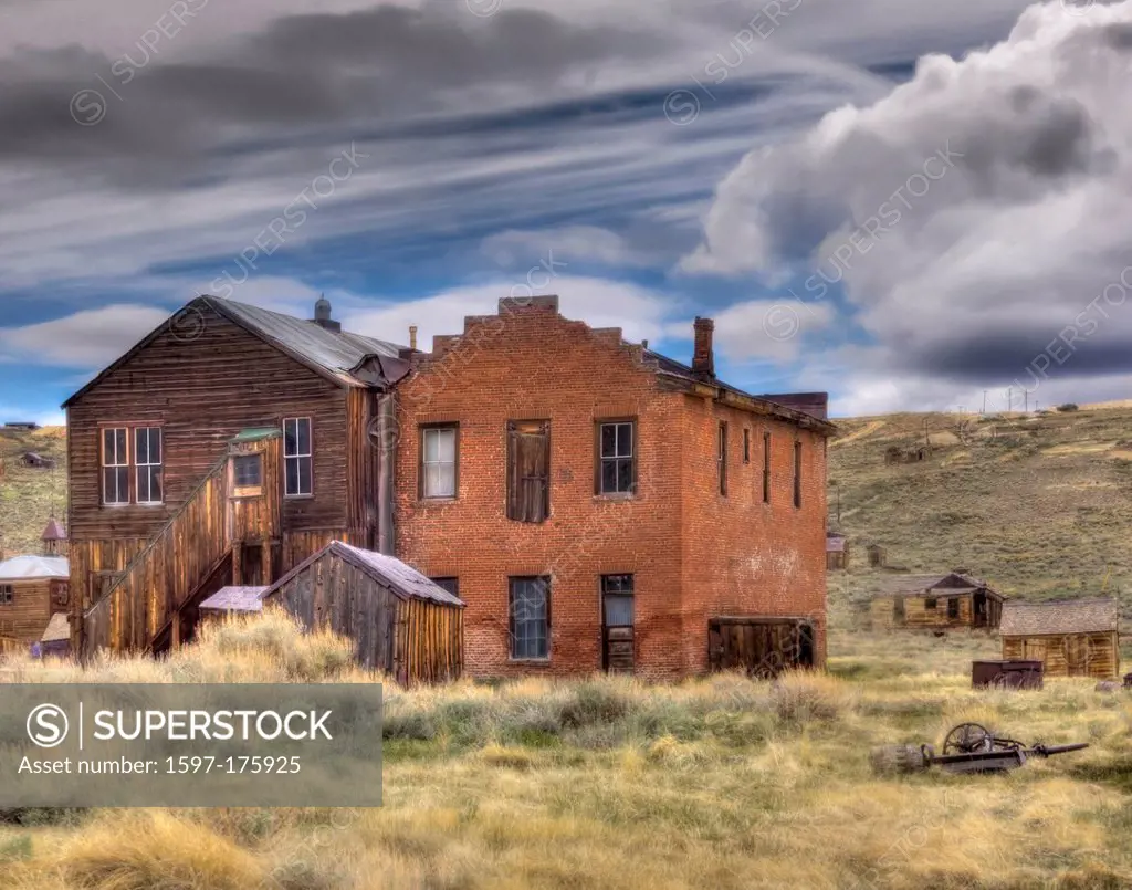 USA, United States, America, California, Bodie, Bodie State, Historic Park, park, state park, ghost town, buliding, old,