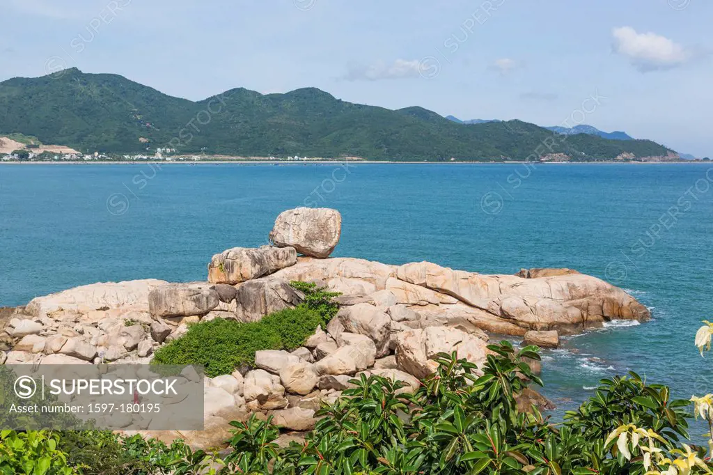 Asia, Vietnam, Nha Trang, Chong Promontory, Rock, Rocks, Scenic, Coast, Coastal