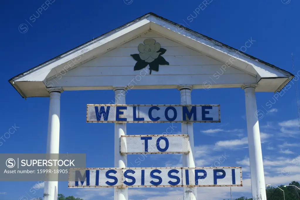 Welcome to Mississippi Sign