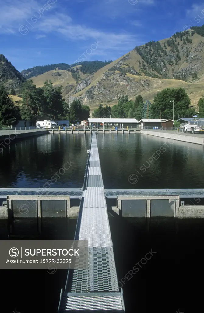 Rapid River Ranch Salmon Fish Hatchery on Route 55, ID