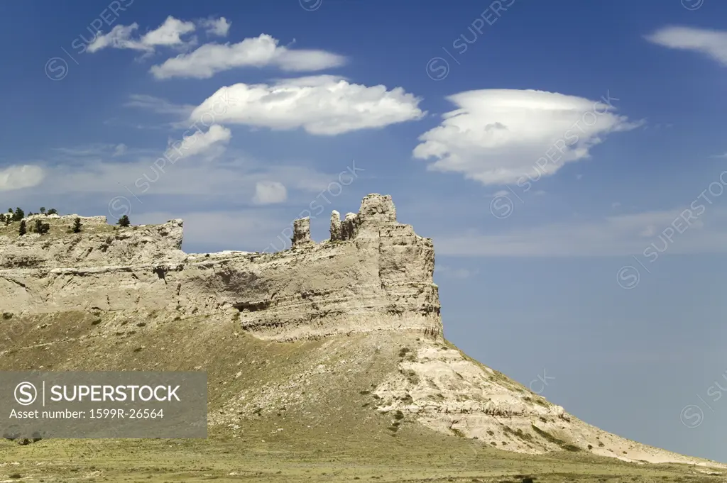 Scotts Bluff National Monument, a site on the Oregon Trail, Scottsbluff, Nebraska