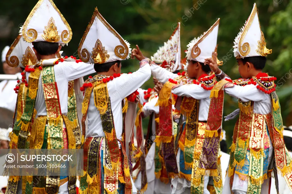 Indonesia, Bali island, Undisan procession temple