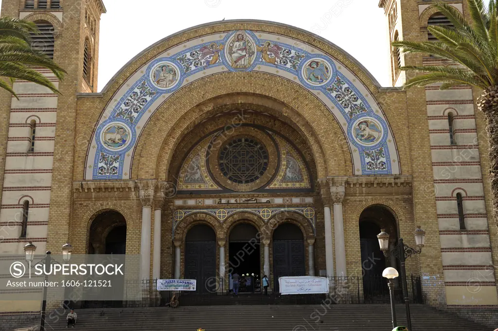 Algeria, Oran cathedral, turned into library since 1980