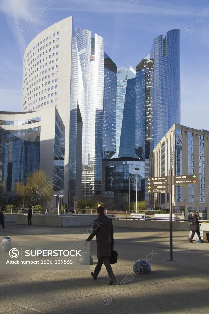France, Paris, La Défense business district