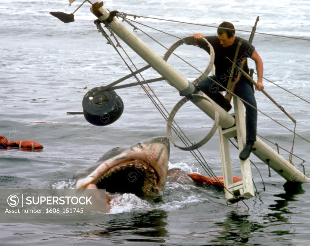 Roy Scheider / Jaws 1975 directed by Steven Spielberg