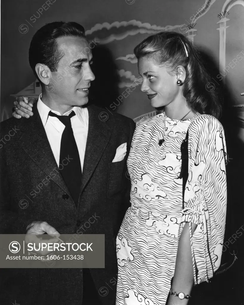 Lauren Bacall and Humphrey Bogart