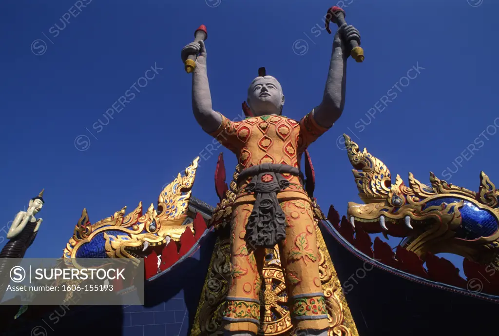 Malaysia, Kelantan, Kota Bharu, Wat Mai Suwankiri, thai buddhist temple,