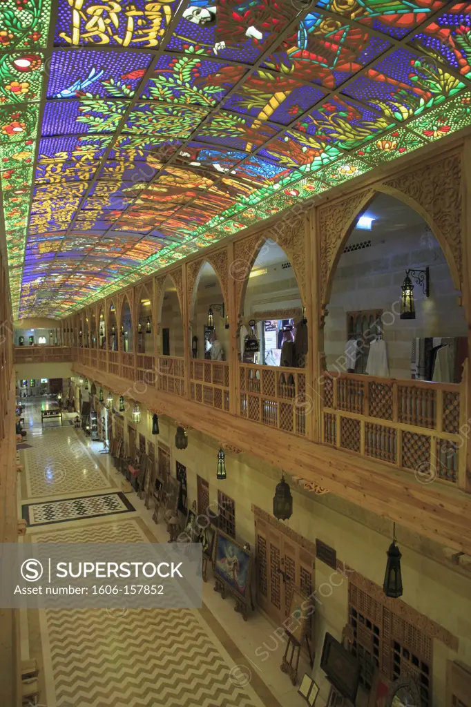 United Arab Emirates, Dubai, Wafi Mall, Souk Khan Murjan, shops,