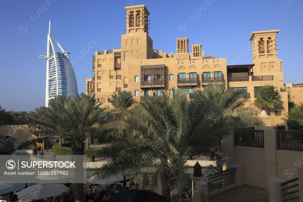 United Arab Emirates, Dubai, Burj Al Arab, Madinat Jumeirah,