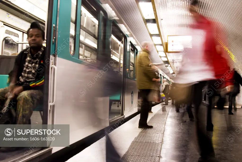 Subway in Paris