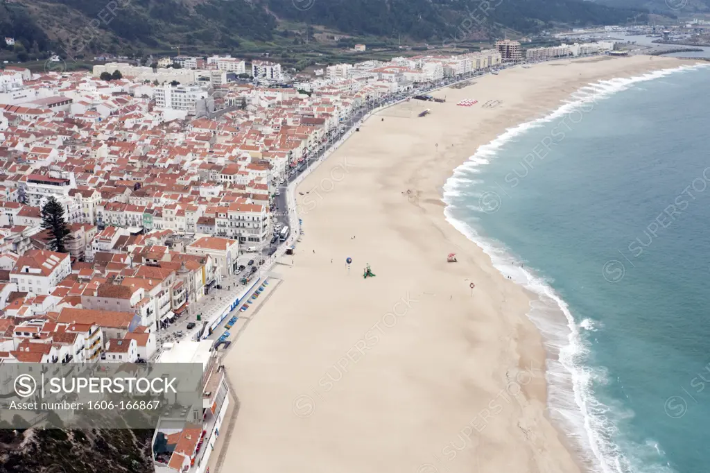 Portugal, Nazare, beach