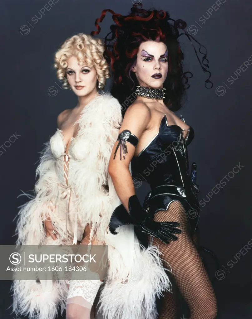 Drew Barrymore and Debi Mazar , Batman Forever , 1995 directed by Joel  Schumacher (Warner Bros. Pictures) - SuperStock