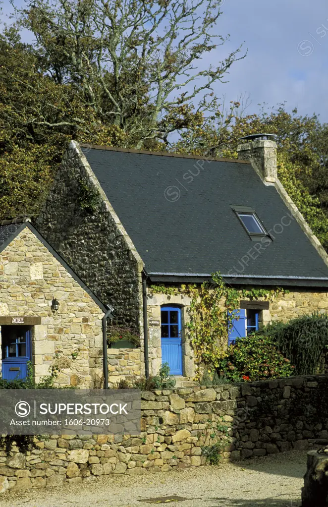 France, Brittany, Morbihan, Nostang, Le Rémoulin (self-catering cottages)