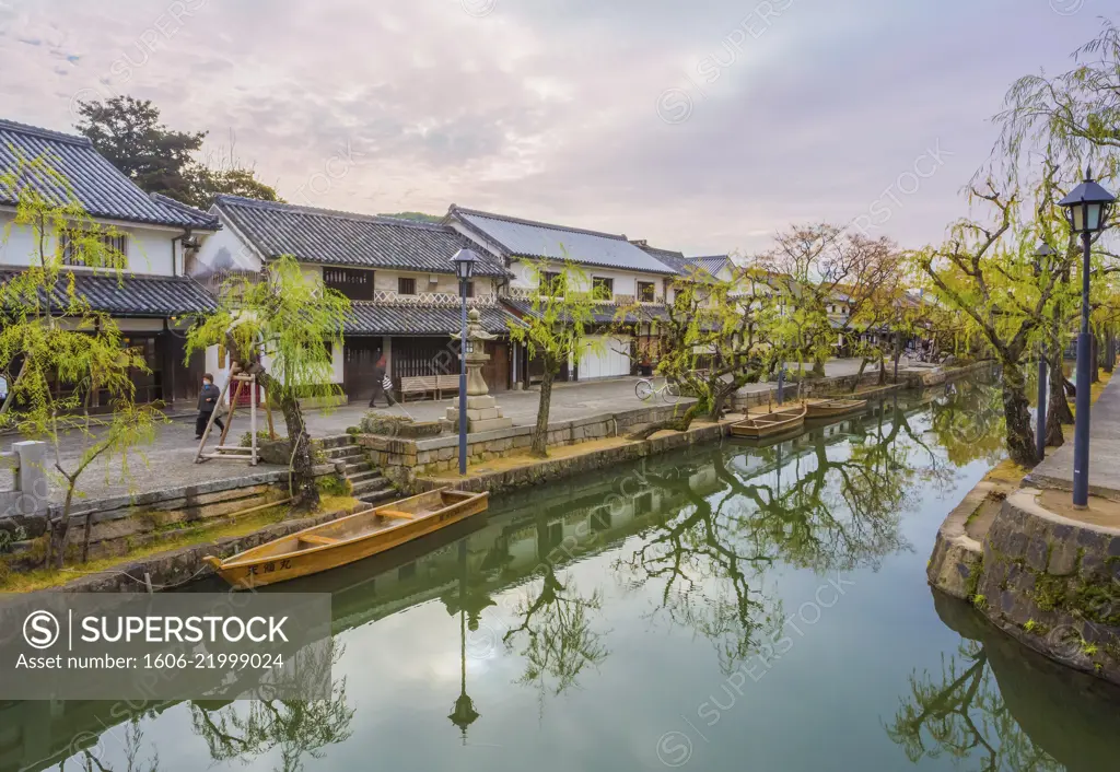 Japan,Okayama, Kurashiki City, Kurashiki Bikan Historical Quarter