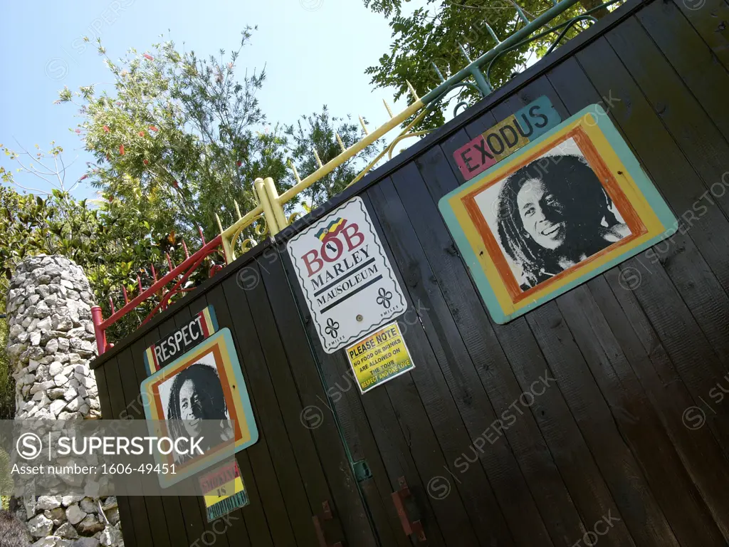 Jamaica, Nine Mile, Bob Marley mausoleum