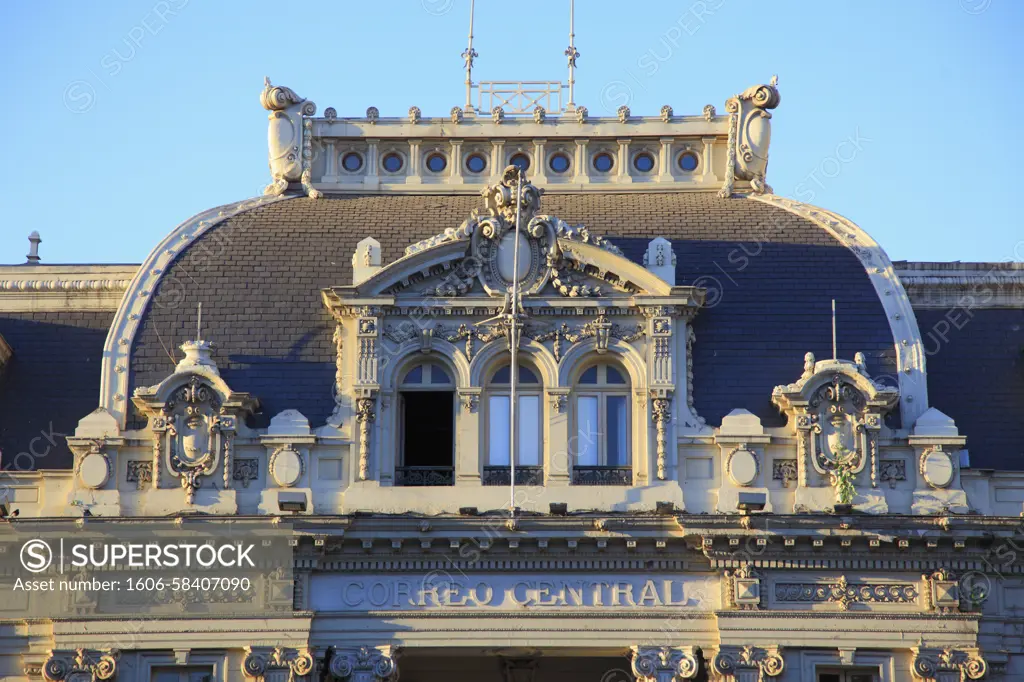 Chile, Santiago, Correo Central, Post Office,