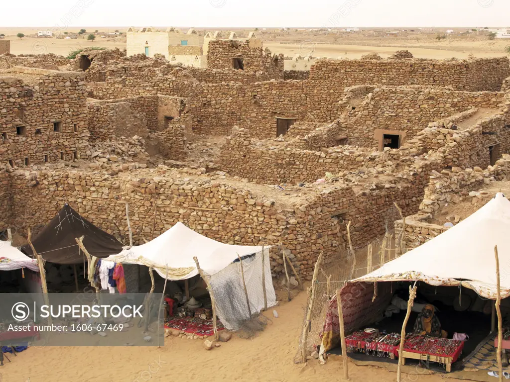 Mauritania, Chinguetti, old town