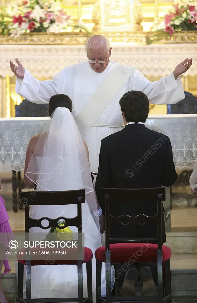 Portugal, Estremadura, Sintra, Roman catholic wedding